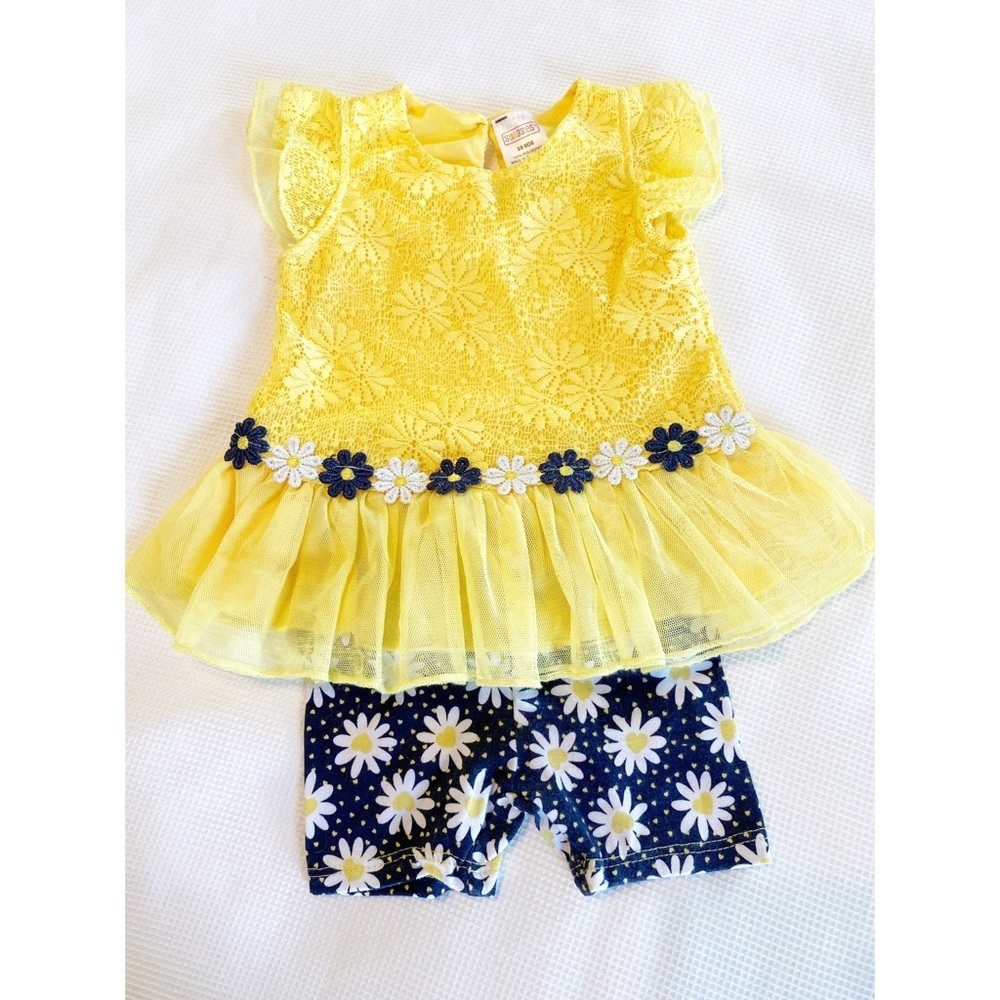 Swiggles 2 pieces set size 3/6 months baby girl